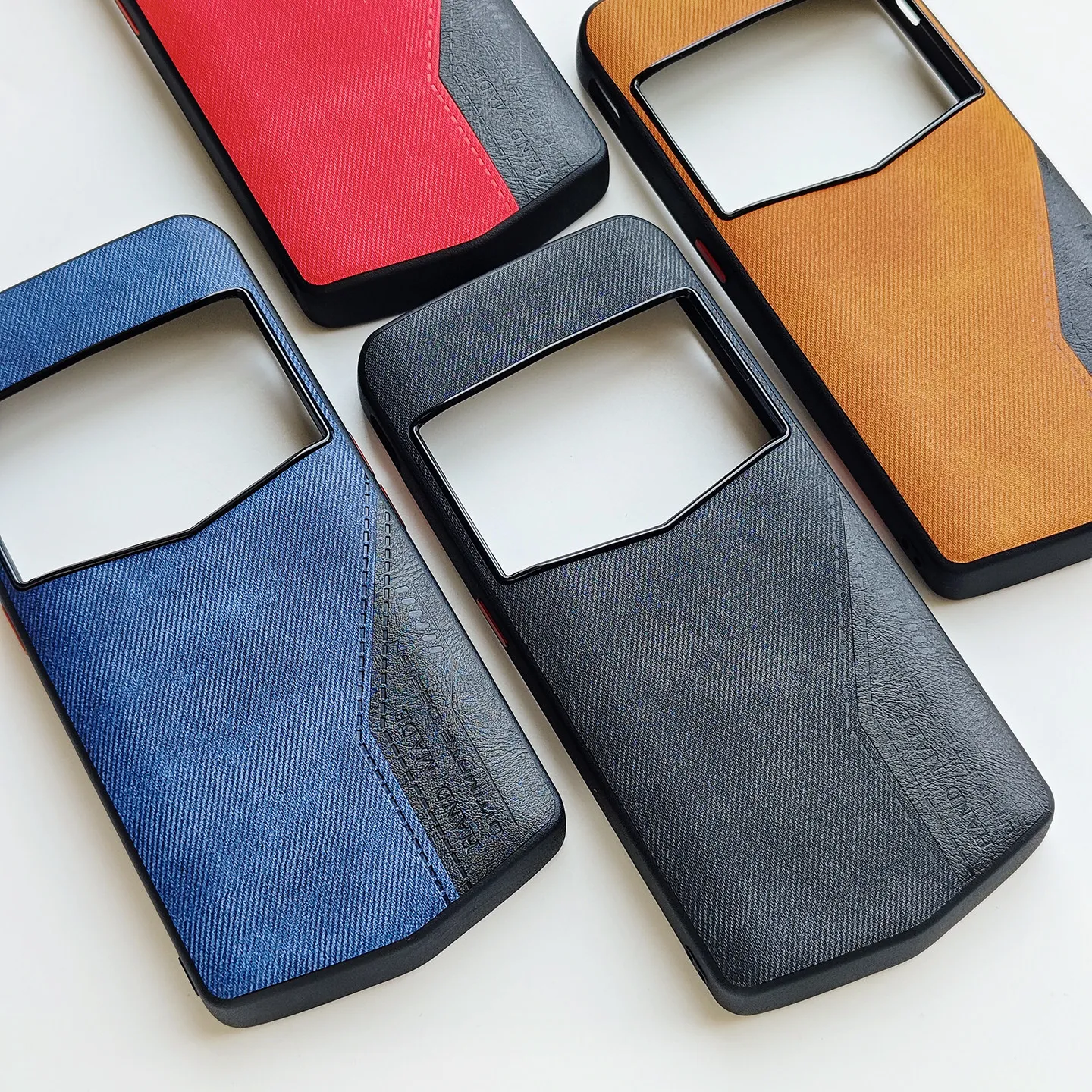 for VERTU AGENT Q GT Case  Luxury Leather Soft TPU Business Style Shockproof Rear Cover For  VERTU AGENT Q Case