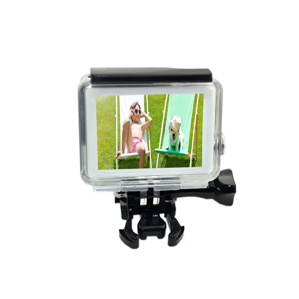 For Gopro Hero 4 touch screen waterproof Housing  Protection case Diving Box  For gopro accessories