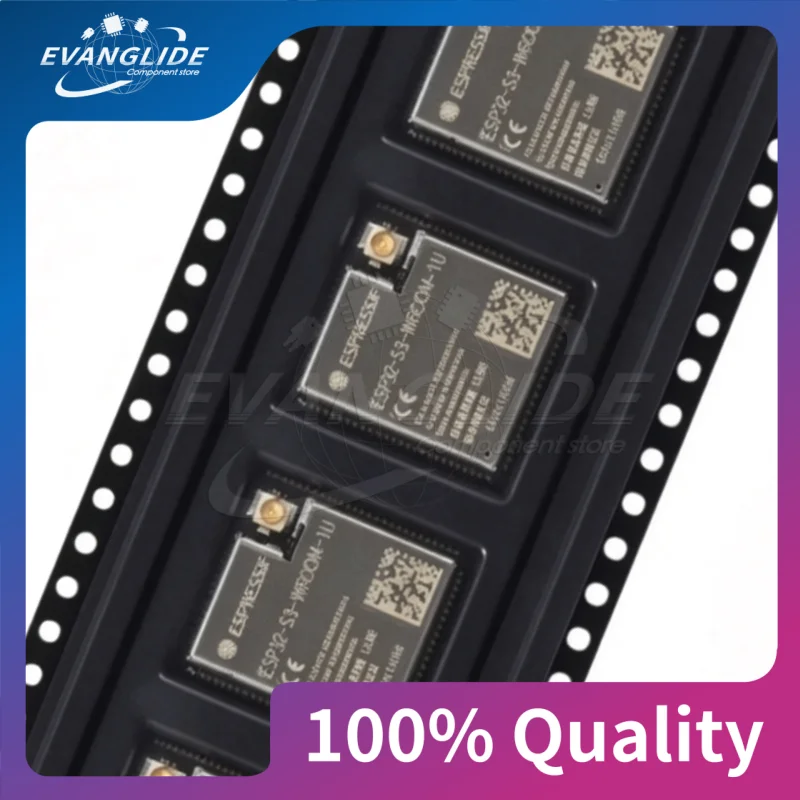 1 PCS/LOT ESP32-S3-WROOM-1U-N16R8 ESP32-S3-WROOM-1U-N16R8/N8R8/N8R2/N16/N4/N4R2/N4R8 Wi-Fi + Bluetooth 16MB 32-bit dual-core MCU