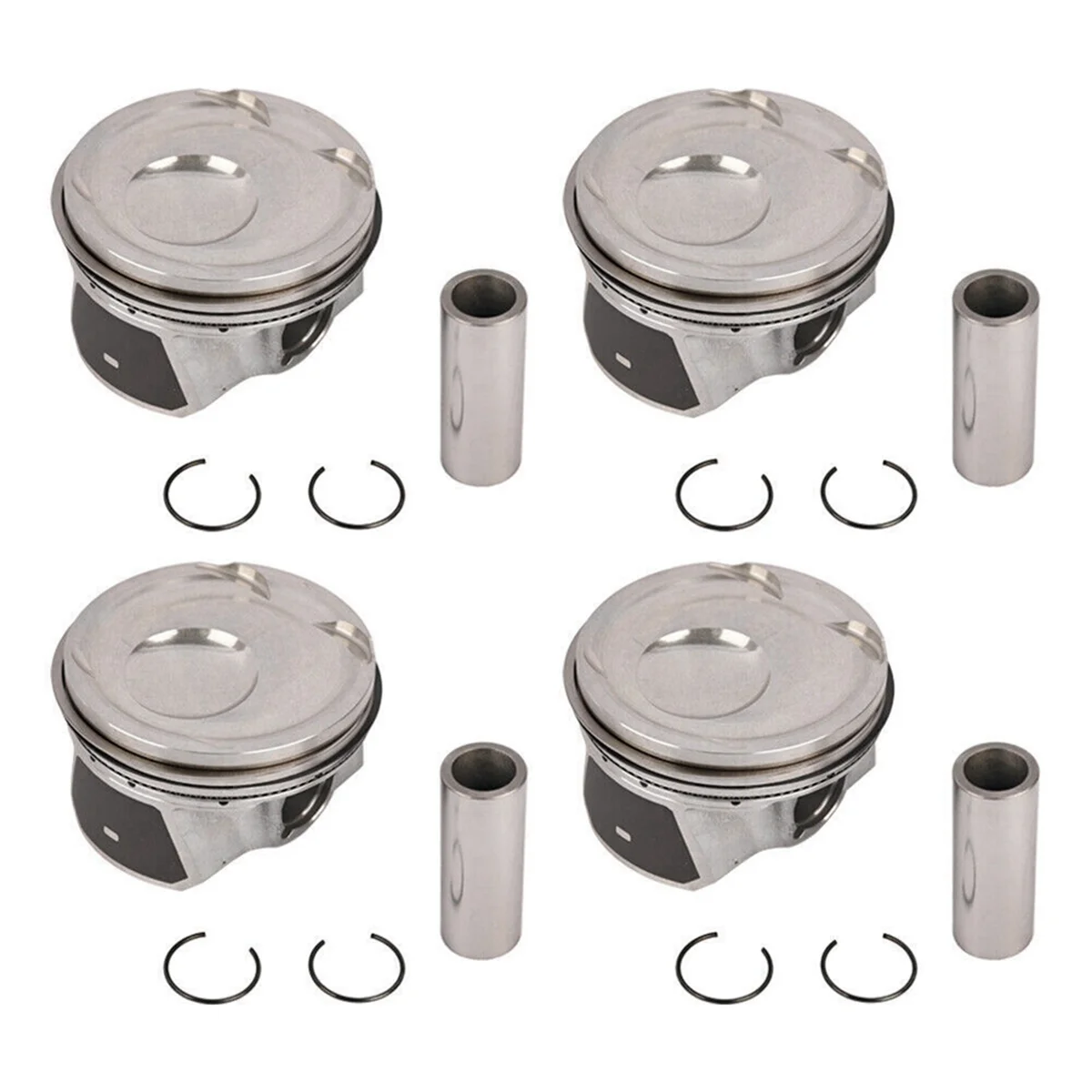 

4Pcs Car Piston & Rings Kit FITS for Ford Focus Mustang Lincoln MKC 2.3L 2015-2019 EJ7Z6108E