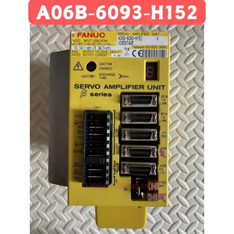 

Б/у сервопривод FANUC A06B-6093-H152 A06B 6093 H152, протестирован в порядке