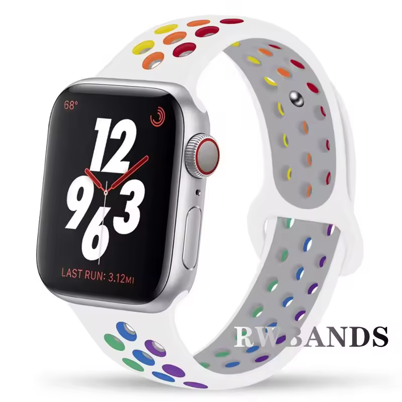 Sport Strap for Apple Watch Band 46mm 44mm 40mm 42-38-41mm 45mm Breathable Bracelet iWatch Series 10 9 8 7 6 SE 5 3 Ultra 2 49mm - Image 19