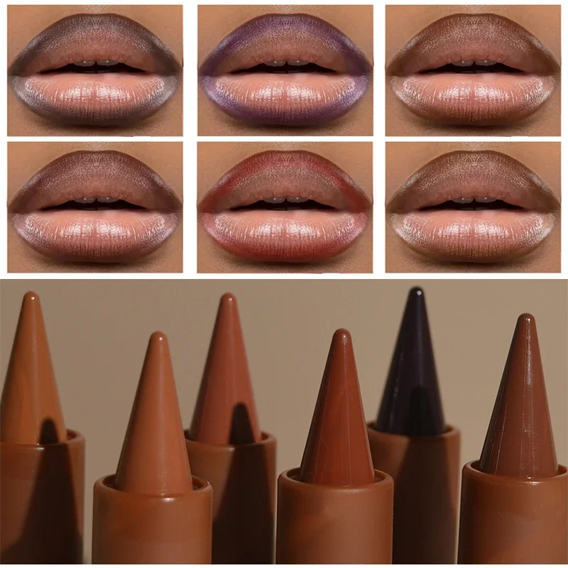 Lip Combo Gradually Fade Lipliner Natural Nude Makeup Lipstick Matte Matte Dark Moisturizing Lip Gloss Lipliner Crayon Lipstick