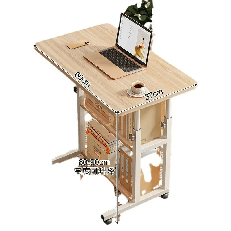 Removable bedside table Lifting table Computer table Home bedroom Desk Dormitory