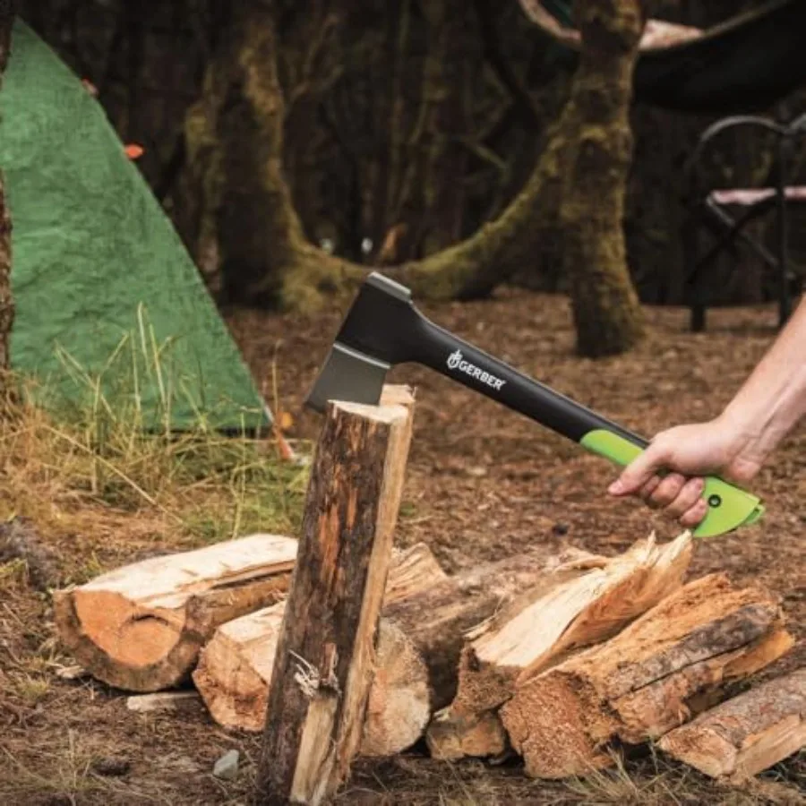 Gear Freescape Hatchet, 17.5" Forged Steel Blade Axe with Sheath for Survival, Bushcraft and Camping Gear, Lightweight and Dura - view 4
