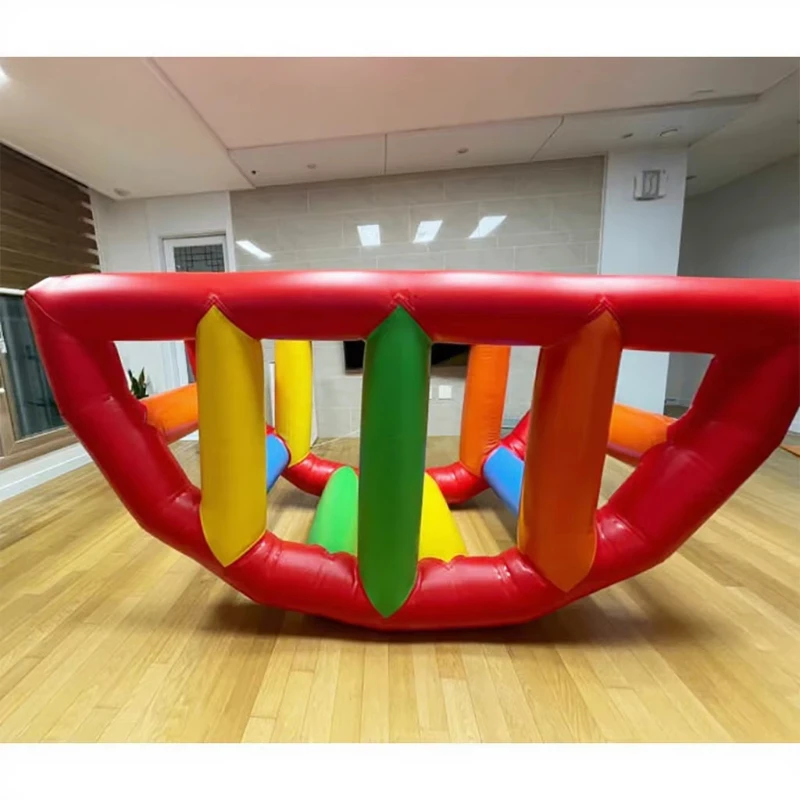 

Water Floating Fun Inflatable Swing Boat Games Inflatable Seesaw Kids