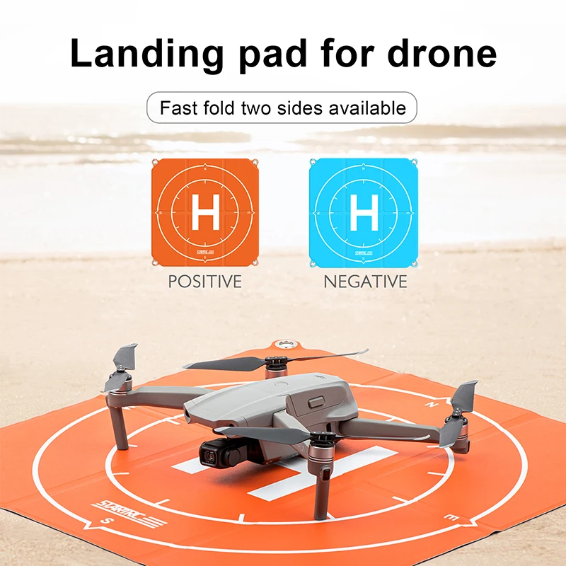 For DJI Mavic 3/2/Air 2/Pro Drone Landing Pad 50CM Square Waterproof Parking Apron DJI MINI SE/2/AIR 2S/FPV Drone Accessories