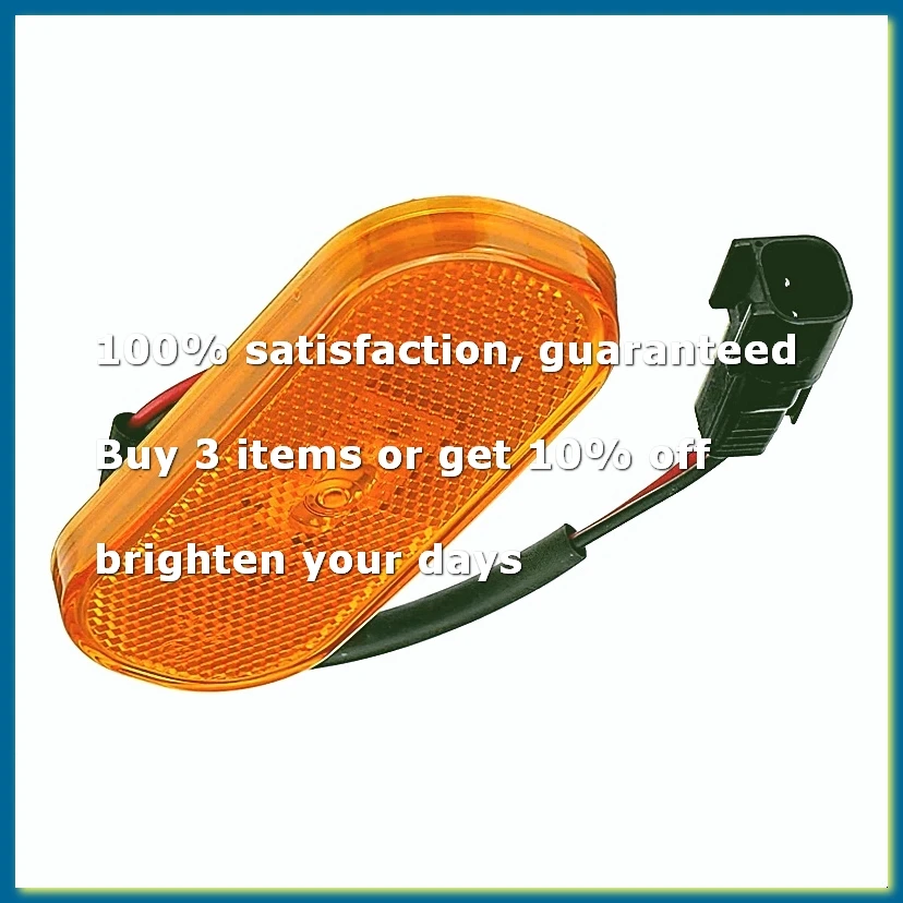 ●Side Marker Light Yellow Lamp Lens for Transit MK8 2014 2015 2016 2017 2018 2019 2020 2021 1832493 BK31-15442-CB