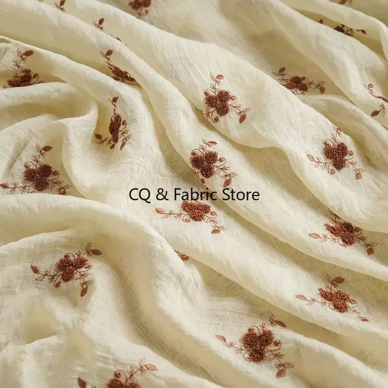 Мягкая трехмерная тюлевая ткань с цветочной вышивкой для одежды, маленькие подтяжки, аксессуары ручной работы «сделай сам»