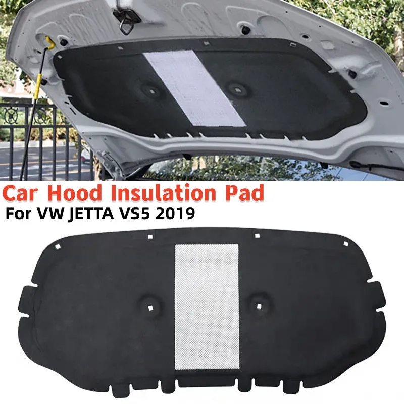 

Car Front Hood Engine Sound Insulation Pad Soundproof Cotton Cover Thermal Heat Insulation Mat for VW JETTA VS5 2019