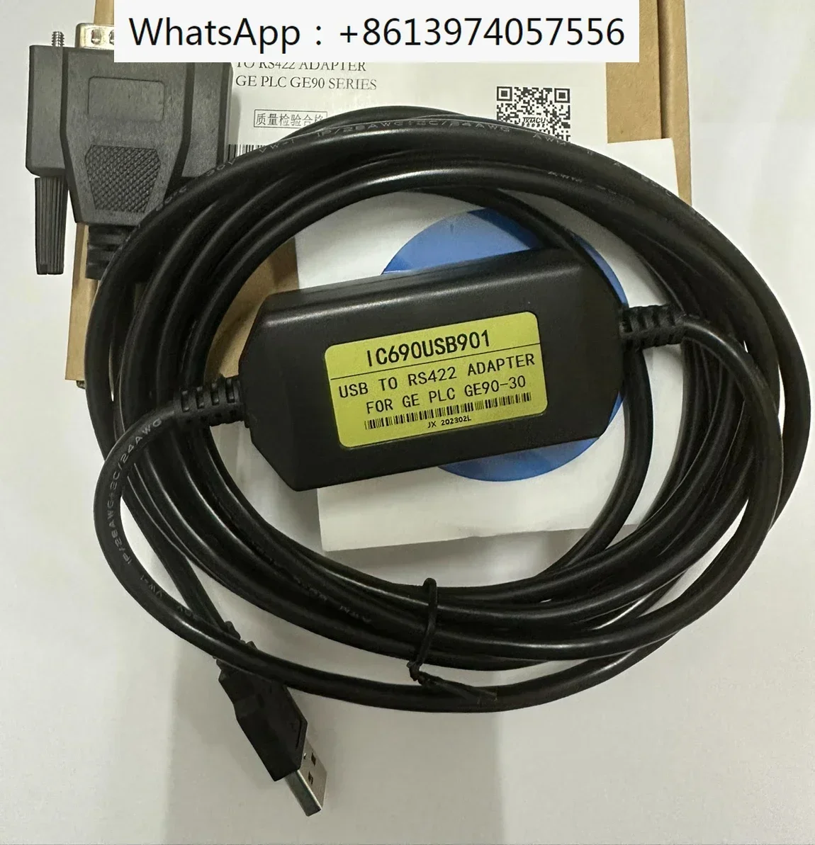 

IC690USB901GE90-30, GE90-70 Series PLC Programming Interface Cable, GE Programming Cable