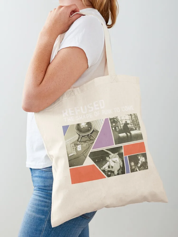 

Refused The Shape of Punk to Come Tote Bag bag luxury women Canvas bag for women Canvas stote tote women