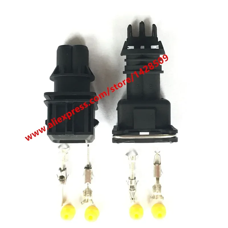 1 Set AMP 3.5mm Series EV1 2 Pin 282189-1 282762-1 Waterproof Female Male Connector With Pins And Seal 2P