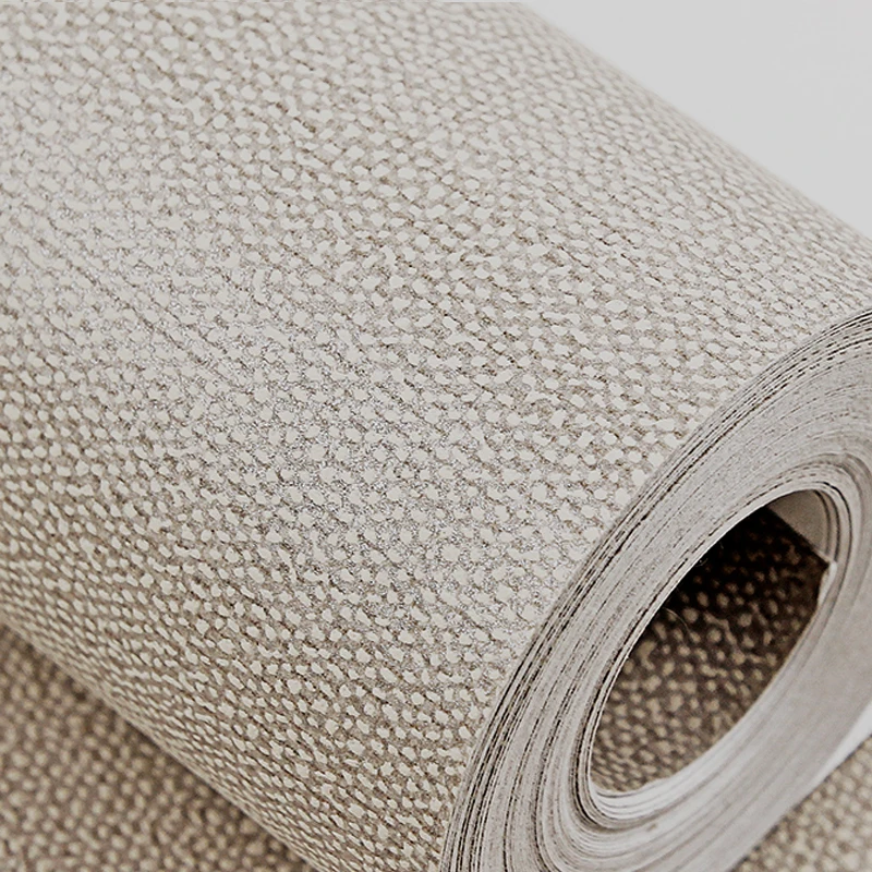 

Papel De Parede Non-Woven Flax Wallpaper Plain Linen Wallpaper Living Room Bedroom Wallcovering Contact Paper for Resturant