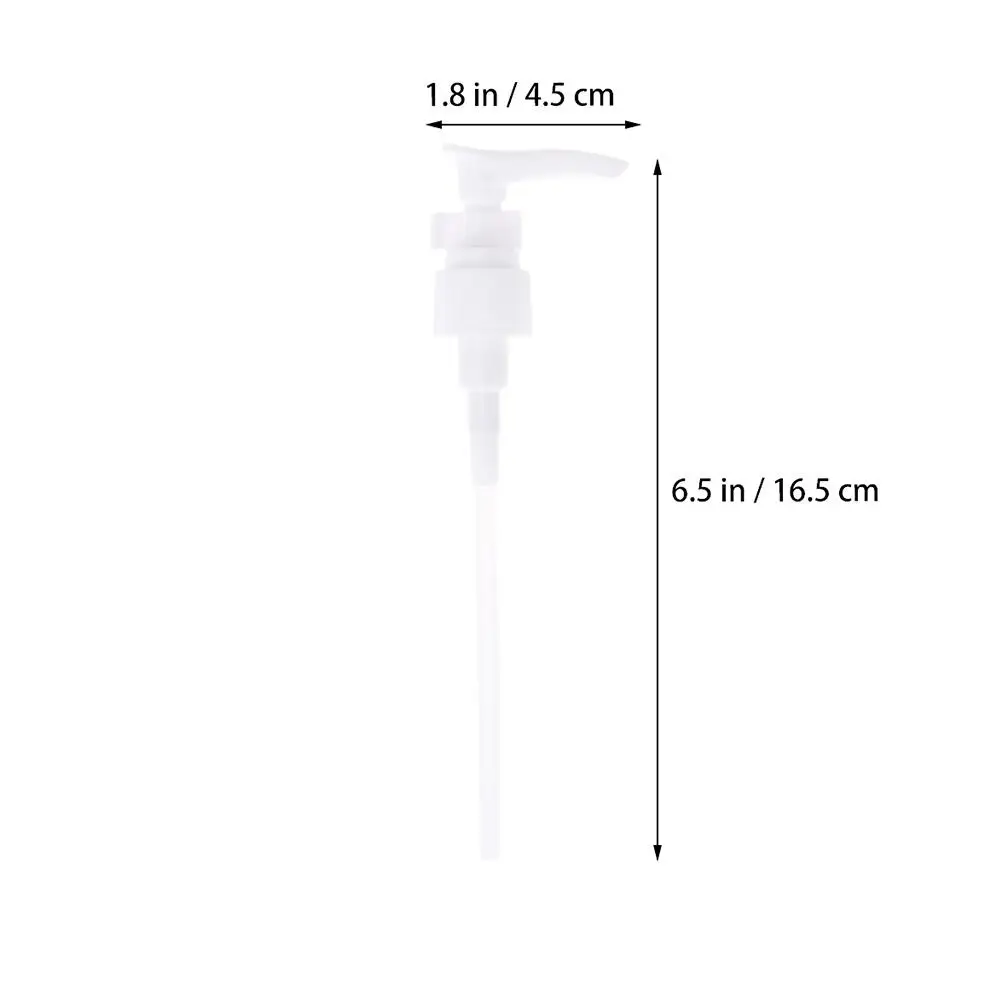 

15 Pcs PP Pump Head Emulsion Press Bottle Accessories Spray Nozzle Plastic Pump Heads Durable Food Grade Reusable Bathroom