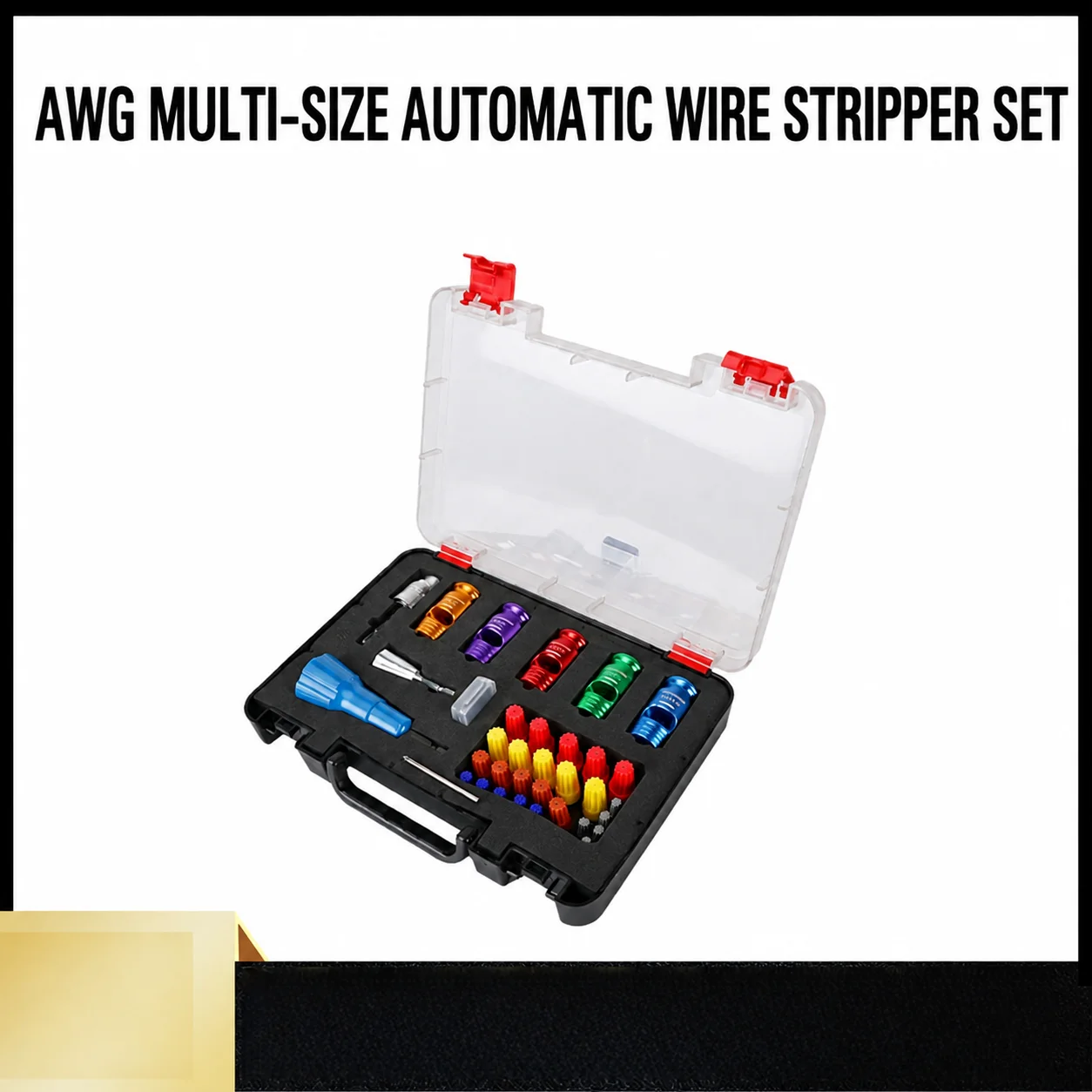 Drill Powered Cable Stripper Tool Fast Electric Wire Stripping Machine Adjustable Cable Peeling Tool for Electrician Industrial