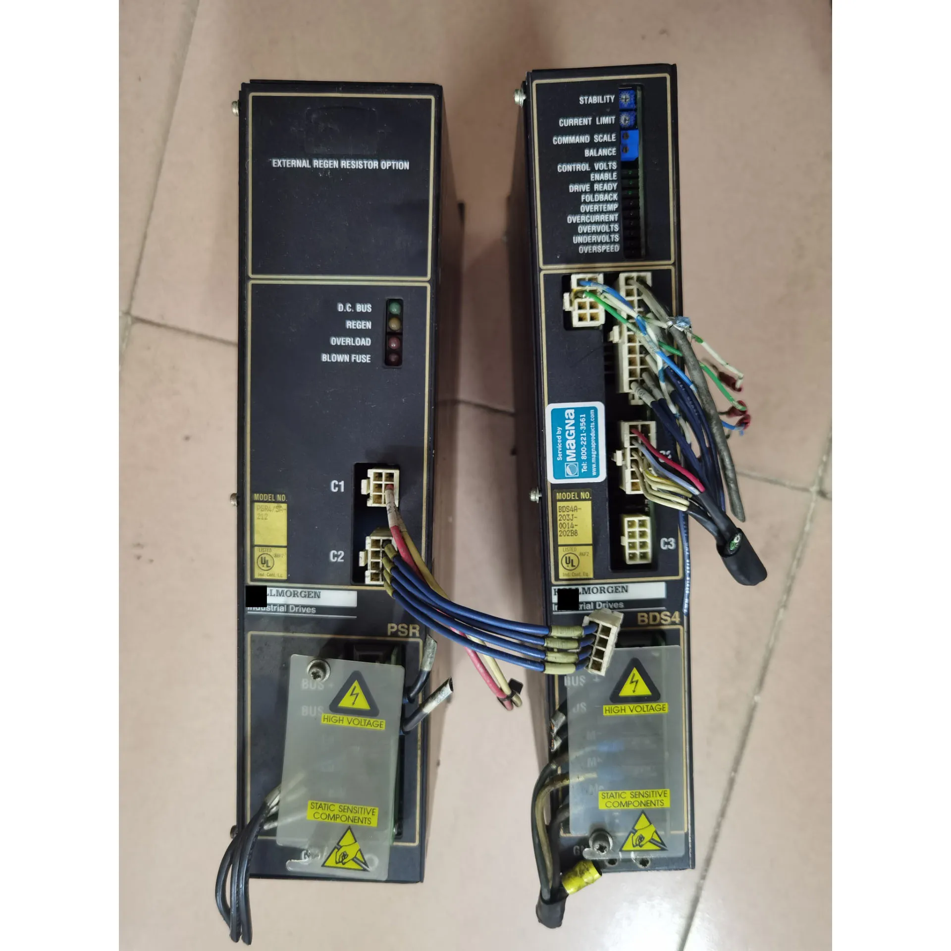 

PSR4/5A-212 BDS4A-203J-0014-202BB Power Supply and Servo Drive