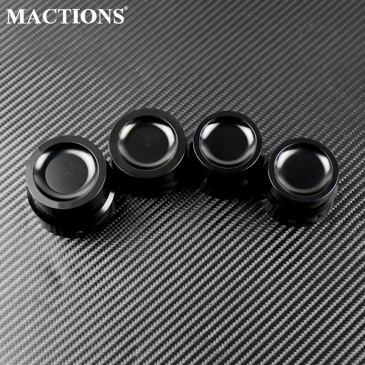 

Motorcycle Black Front Rear Axle Nut Covers Cap For Harley Sportster XL 1200 883 Touring Electra Glide Road King Softail Dyna