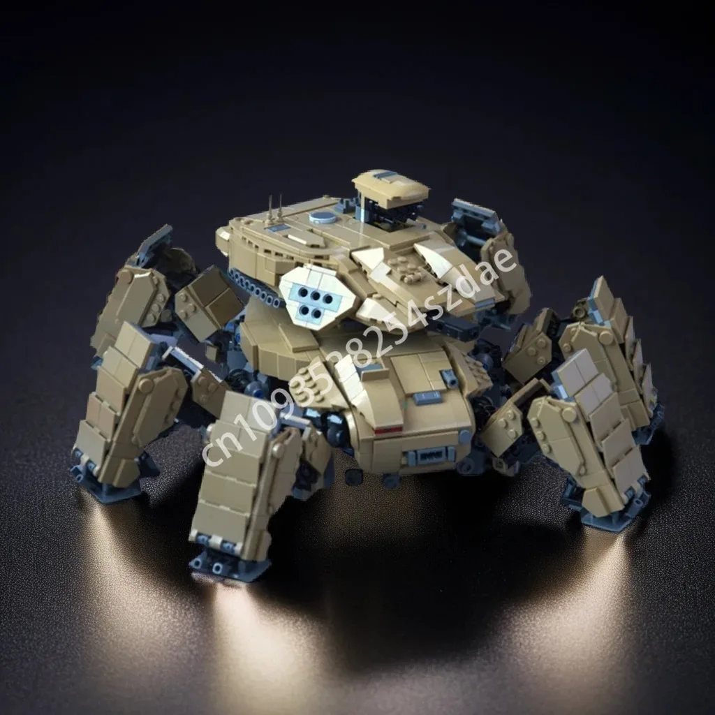 

1923pcs MOC Cyberpunkss 2077 Chimera Building Blocks Brick idea Christmas toy Gift STEAM Learning Hands-on ability up