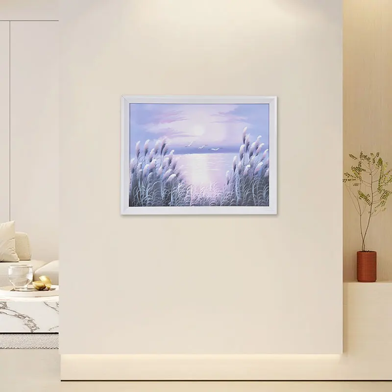 

Blue rhyme painting room home decoration oil on canvas modern landscape painting