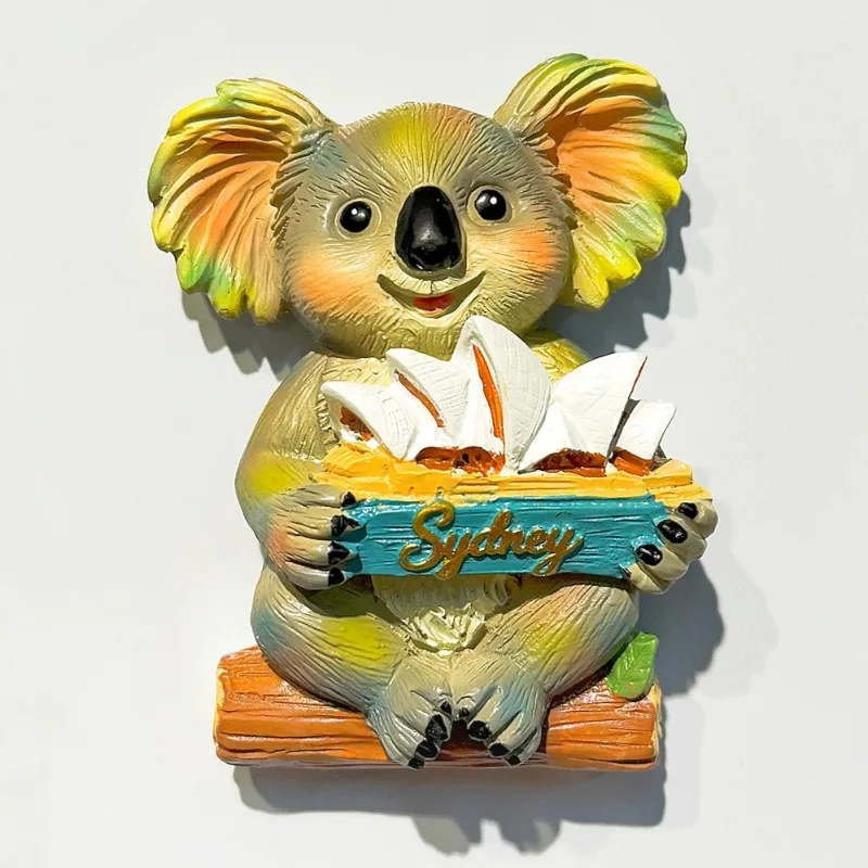 Australia Travel Souvenirs Melbourne Fridge Magnets Sydney Gold Coast Tiger Island Diamond Bay Fridge Magnets Birthday Gifts