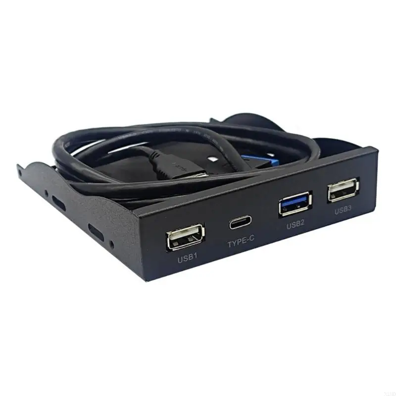 N1HD USB 3.2 Hub Splitter Floppy Bay 3,5 мм.