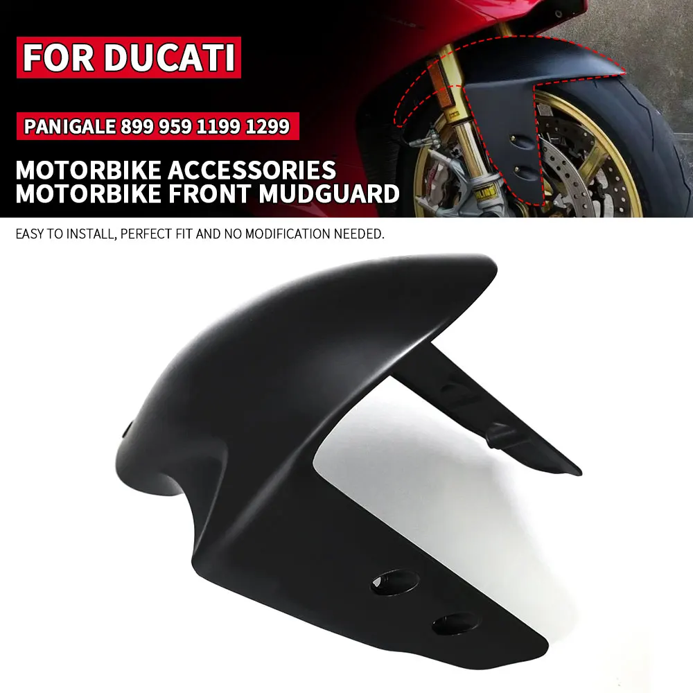 

Переднее крыло мотоцикла для Ducati Panigale 899 959 1199 1299, подходит для Panigale 1199 1299 899 959, пластиковое крыло 2012-2018