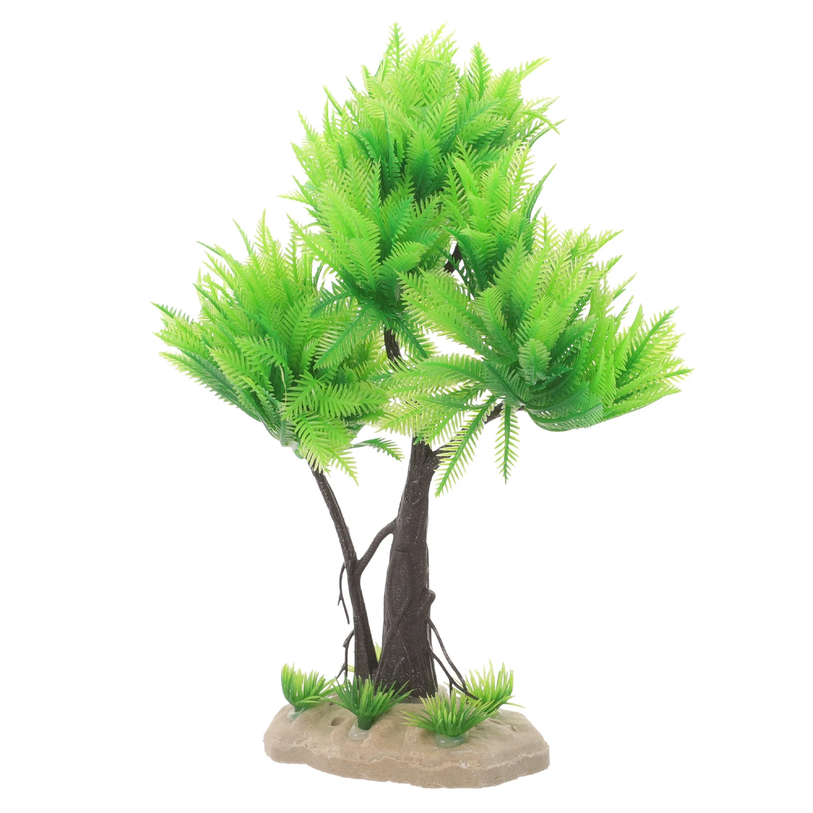 

Artificial Fish Tank Tree Decor Plastic Simulation Aquarium Plant Realistic Fish Tank Accessories Decoration Aquarium Tree