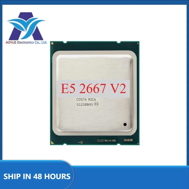 1 teile/los perfekte test E5-2667V2 3,30 GHz 8-Core 25 MB SmartCache E5 2667V2 CPU LGA2011 130 W E5 2667 V2 E5-2667 V2