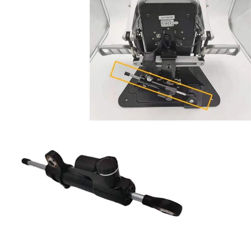 AAAAA Game Simulator Control Damping Kit Rudder Damper Modification Kit for Thrustmaster TPR RudderDamping Kit