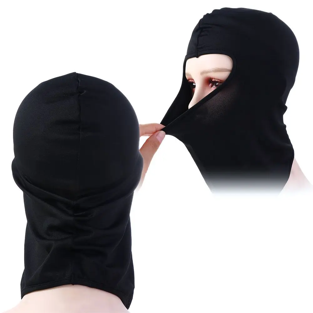 الرياضة واقية من الشمس الغبار سريعة الجافة عقال الرقبة وشاح ركوب الدراجات قبعة وشاح الرأس قناع الوجه بالاكلافا الرياضة هود قناع هود كاب #4