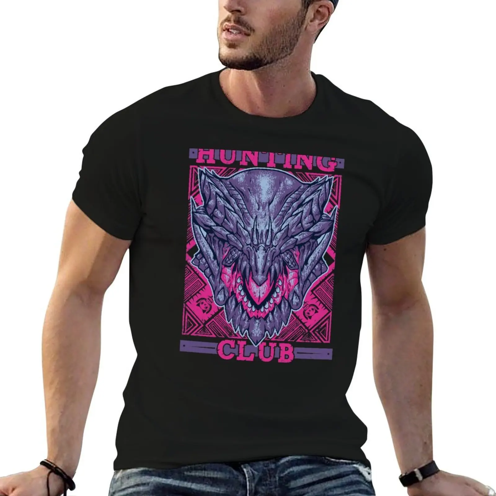 Hunting Club: Gore Magala T-Shirt aesthetic clothes anime shirt fruit of the loom mens t shirts