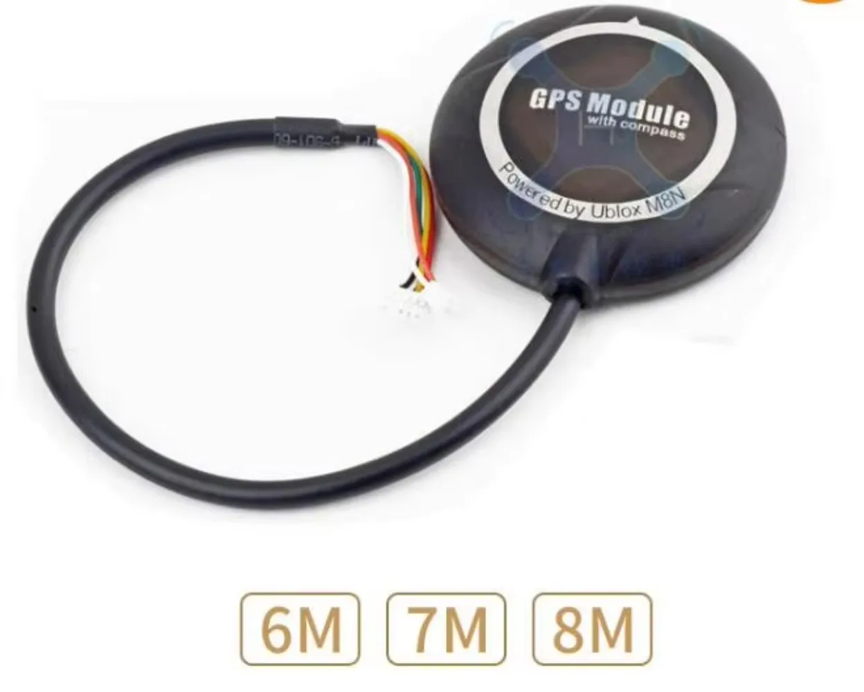 GPS модульный 6M 7M 8M M8N Pixhawk PX4 APM MWC CC3D NAZA LITE V2 Управление полетом с открытым исходным кодом Позиционирование возвращения домой Дрон