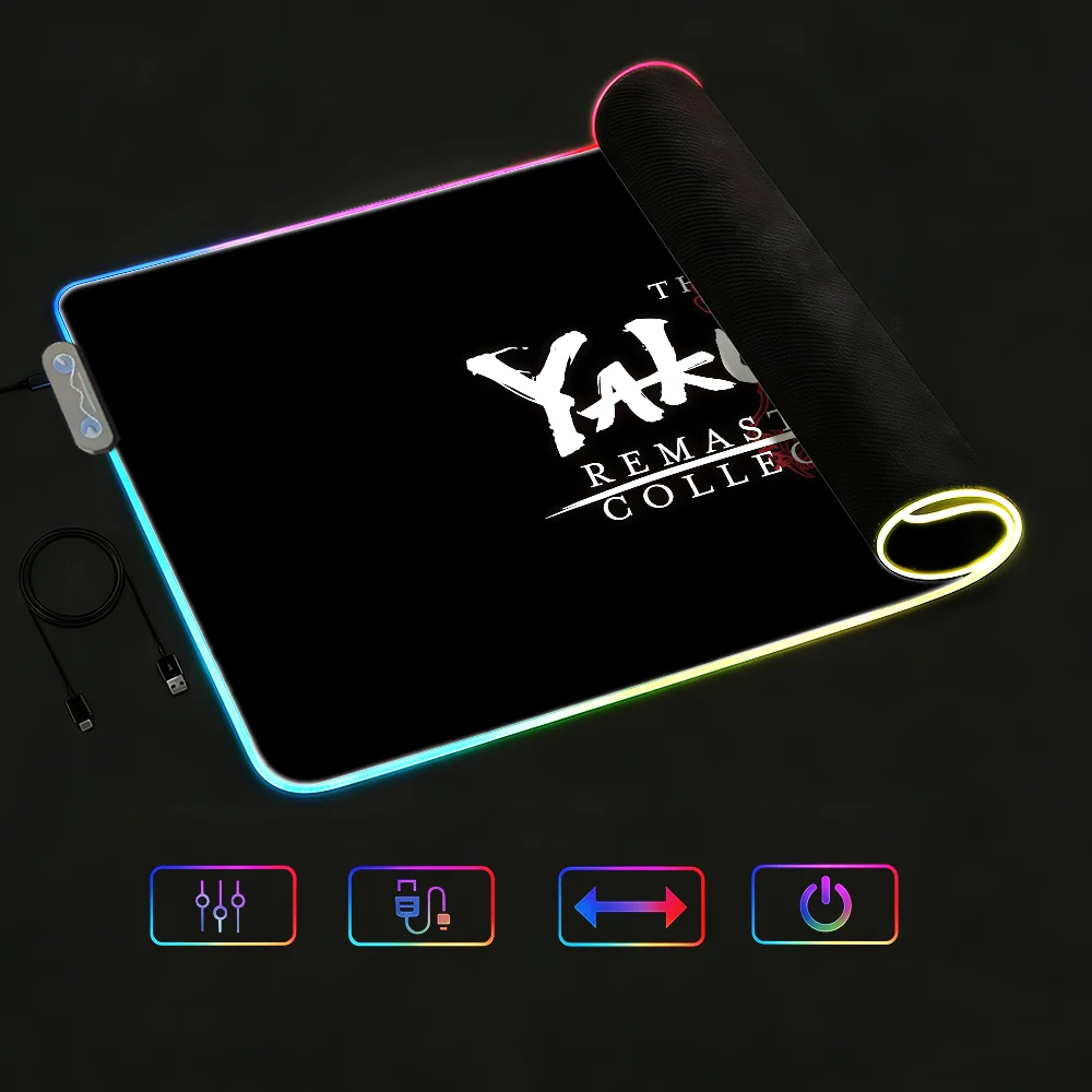 Oyun Y-Yakuza Mouse Pad Su Geç - Rgb Keyboard Wrist Rest incelemesi ve fiyatı