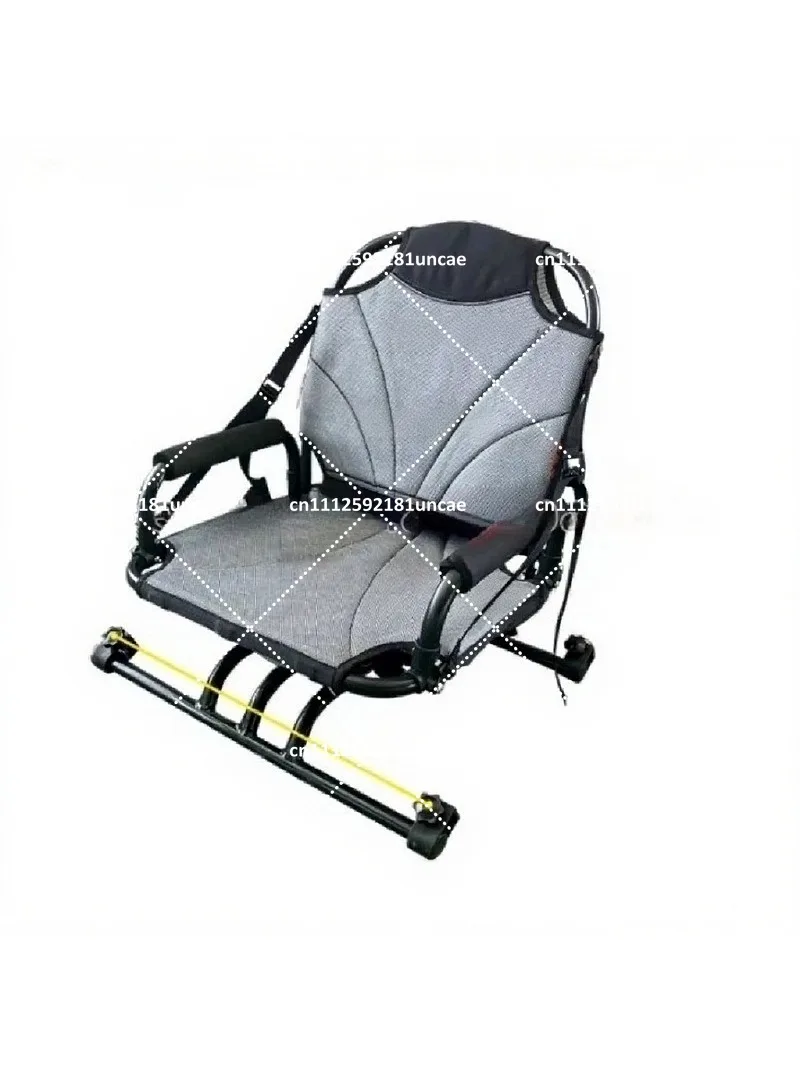 360 Degree Rotatable Aluminum Kayak Seat with Backrest for SUP Paddle Board Inflatable Boat Canoe
