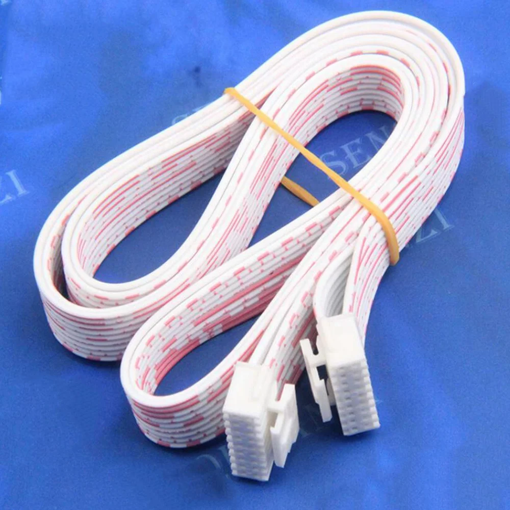 2Pcs 18Pin Signal Cable 2X9 Pins Miner Connect Date Cable for Antminer S9 S9I T9 V9 D3 L3 Z9, Flexible Flat Cable 60CM