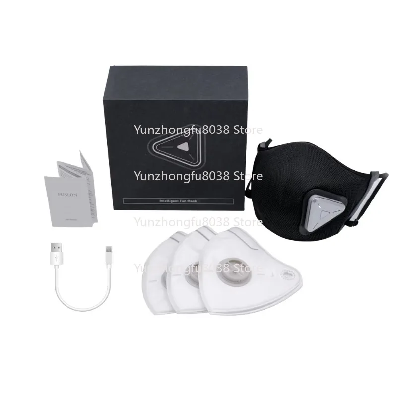 2024 New Smart Fan Mask Built-in Fan | Cooling | One-Touch Activation | Portable