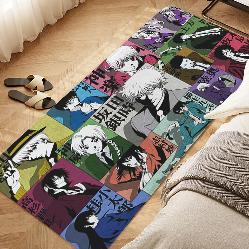 

Room Floor Carpet D-Gintama Anime Kitchen Porch Foot Mat Non-slip Hallway Rug Doormat Entrance Door Interior Home Decor Items
