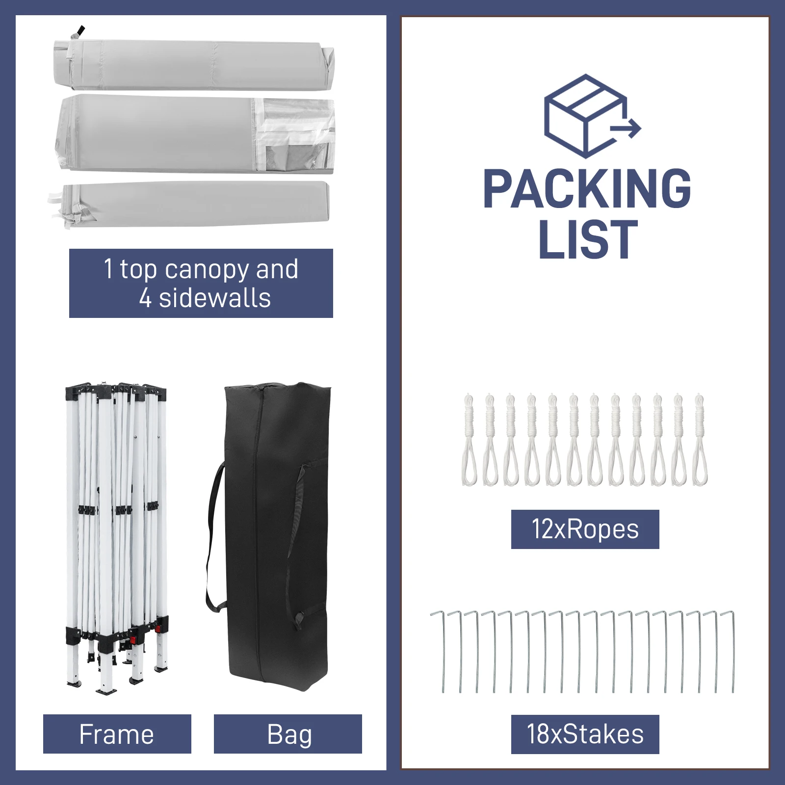 3 x 6m Two Windows Practical Waterproof Folding Tent White storage shed outdoor  camping tents balcony edificios de jardín