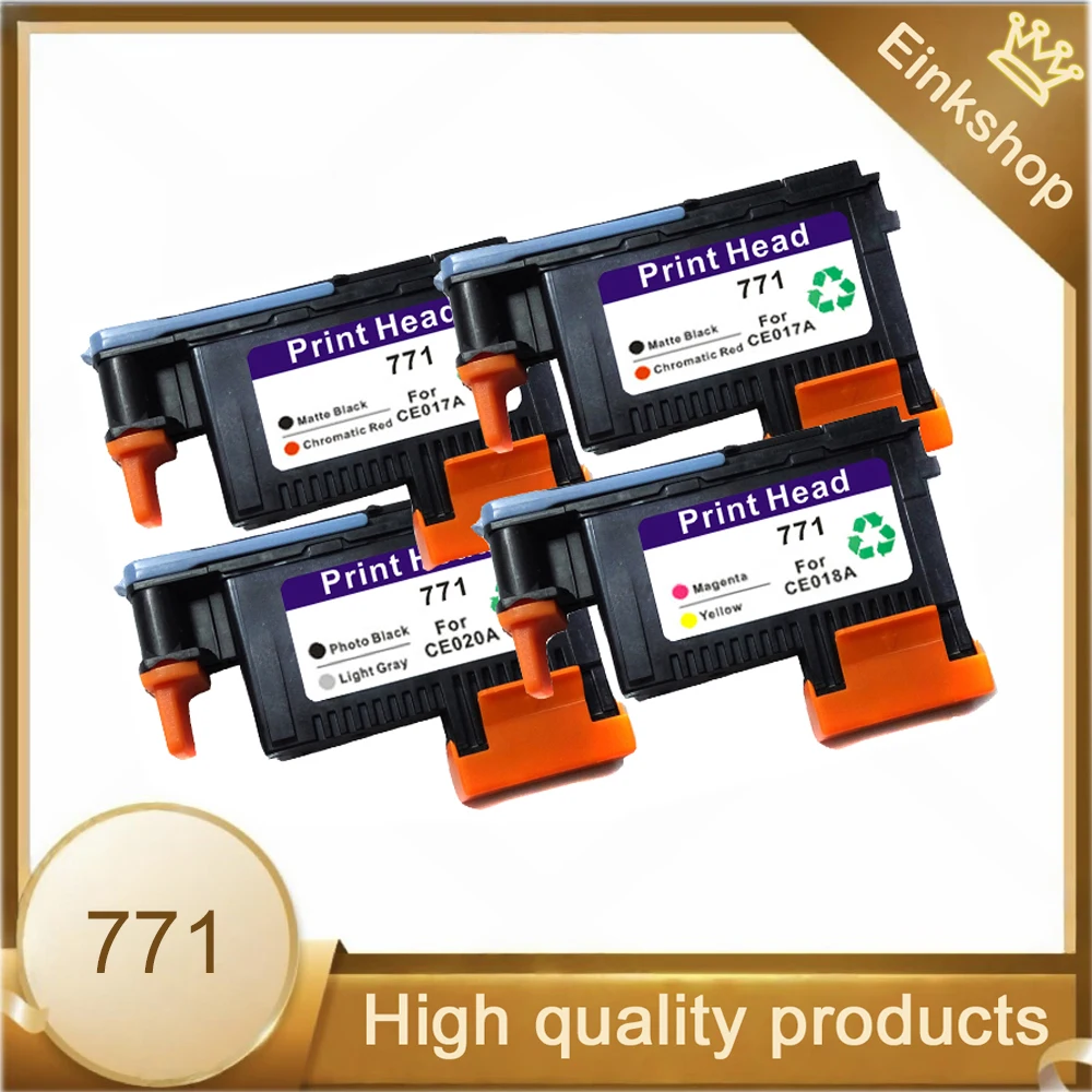 Einkshop 771 Print Head Replacement For HP 771 For Designjet Z6200 Printhead CE017A CE018A CE019A CE020A