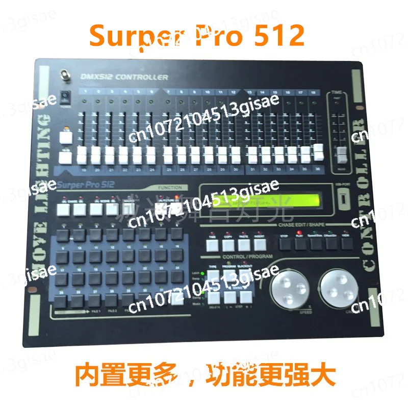 384 Lighting Console Dmx512 Console Wedding Performance Pa Lamp Beam Light Stage Lighting Controller