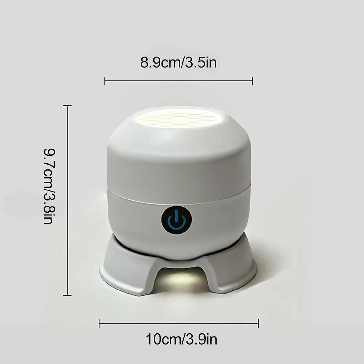 Snowflake Projector Light 360°Rotating Dynamic Christmas Snowflake Projector USB Rechargeable Night Lamp for Bedroom Party Decor