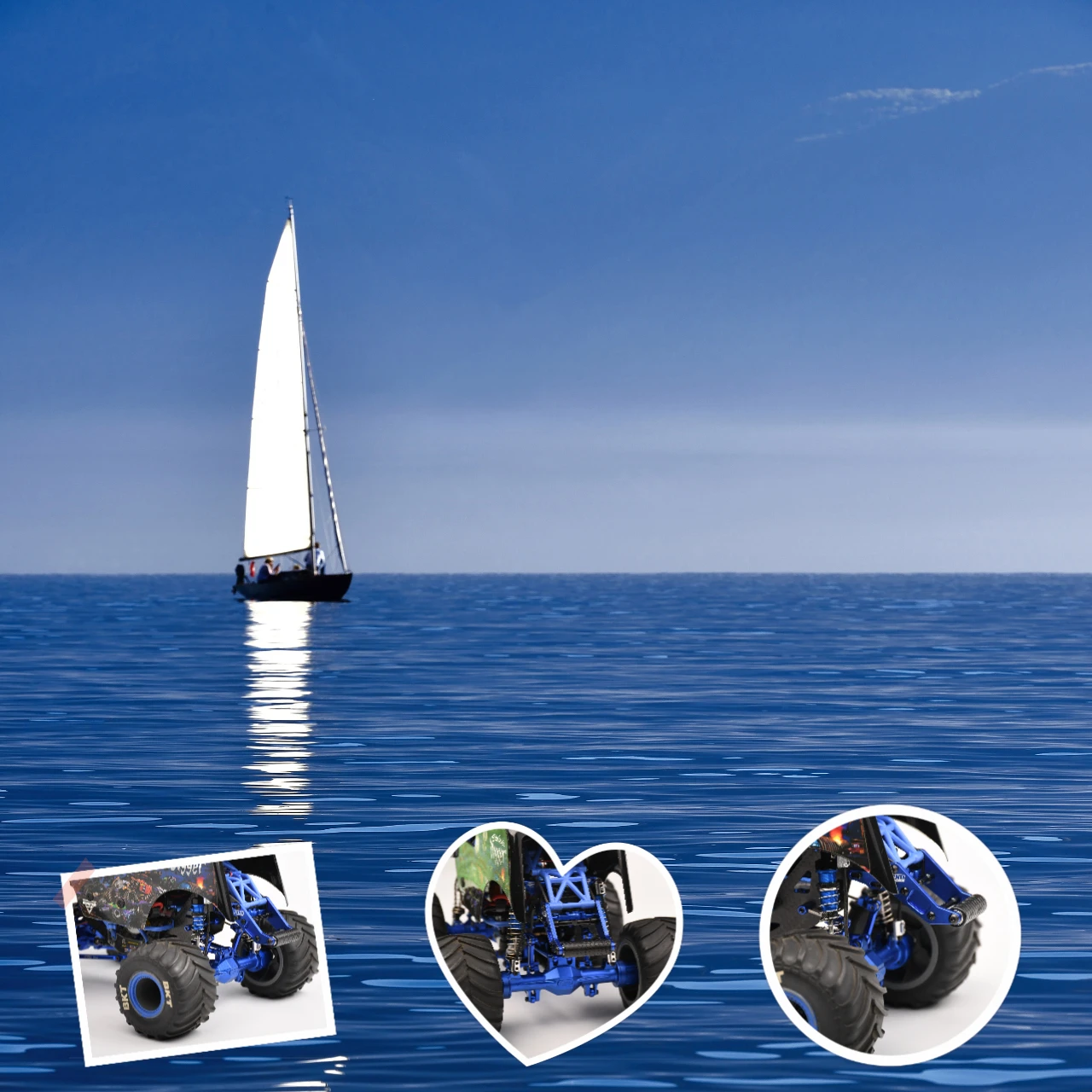 

GPM 7075 Adjustable Rear Alloy Wheelie Bar for LOSI 1/18 Mini LMT LOS211045 - Performance Upgrade Part