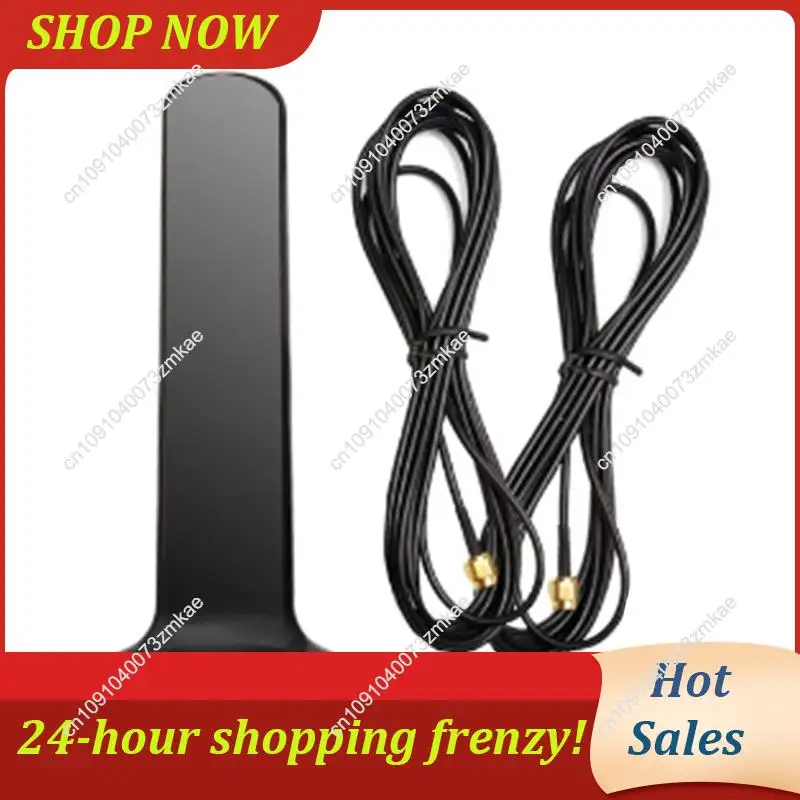 デイリーセール 5X GSM 4G 5G アンテナ 600-6000Mhz 12Dbi 高利得オムニ磁気ベース空中 CPE Huawei 用 (SMA オス)