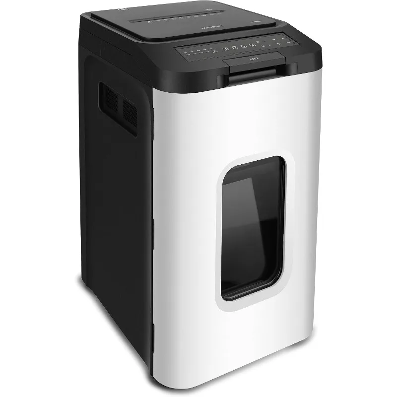 Commercial Grade 400-Sheet Auto Feed High-Security Micro-Cut Paper Shredder/ 240 Minutes/Security Level P-5