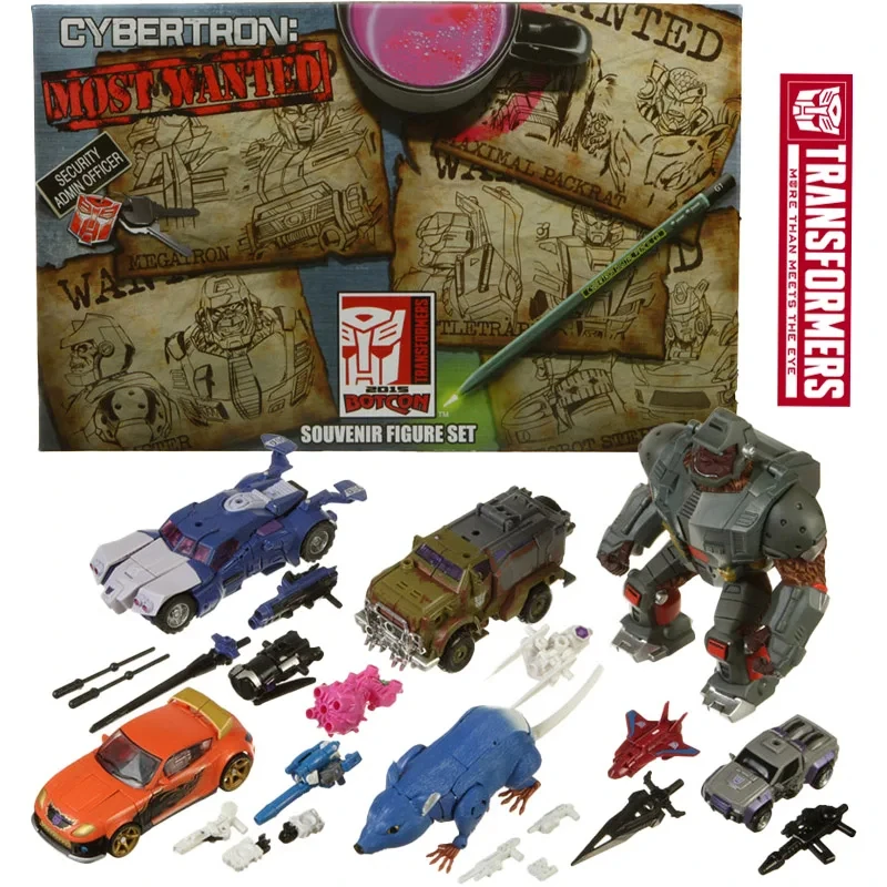 Hasbro Transformers BotCon / OTFCC / Timelines 2015/CYBERTRON: MOST WANTED CYBERTRON: MOST WANTED (BOX SET)  New in Stock