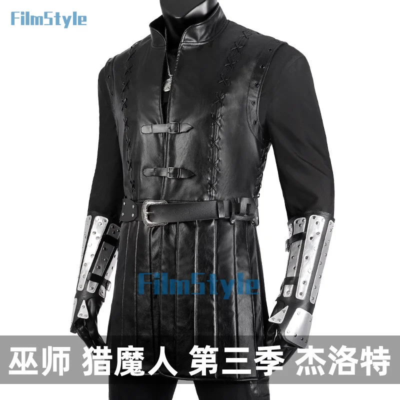 

Geralt Cosplay Costume Game Wild Hunt Uniform Halloween Carnival Party Christmas Play Role Clothes Clothing