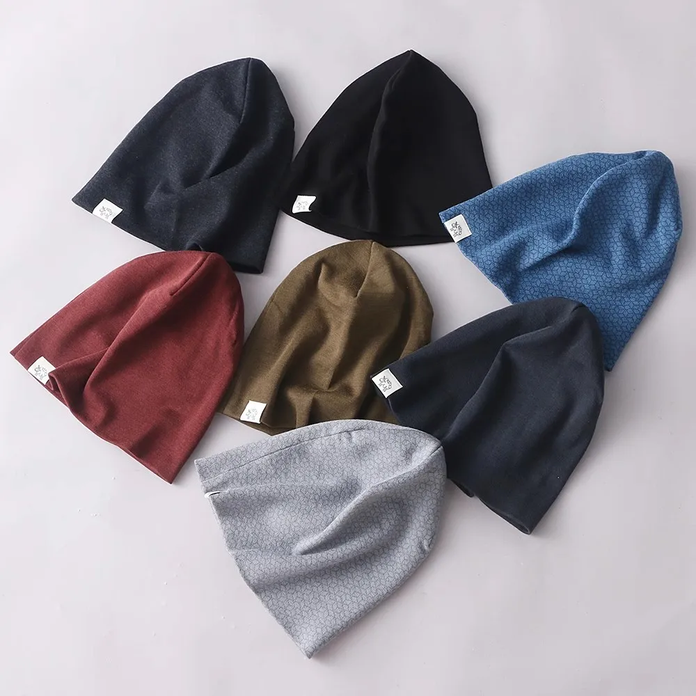 Unisex 100% Merino Wool Beanie Warm Winter Hat 2-Layer Thermal Cap for Men And Women Running Riding Sports Winter Gear