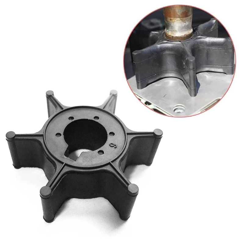 6E0-44352-00-00 Outboard Water Pump Impeller For Yamaha 4HP 5HP 6HP Outboard Motor 6E0-44352 6E0-44352-003 18-3073