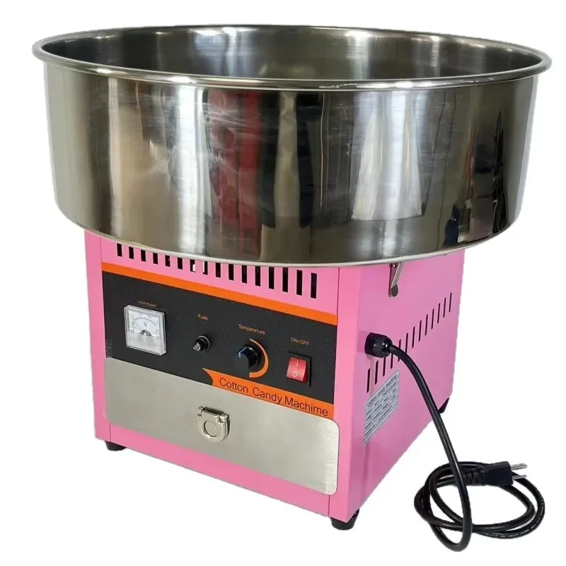 for Cotton Candy Machine Full Set Plug in Mobile Fancy Color Sugar Automatic Stall Commercial Grade